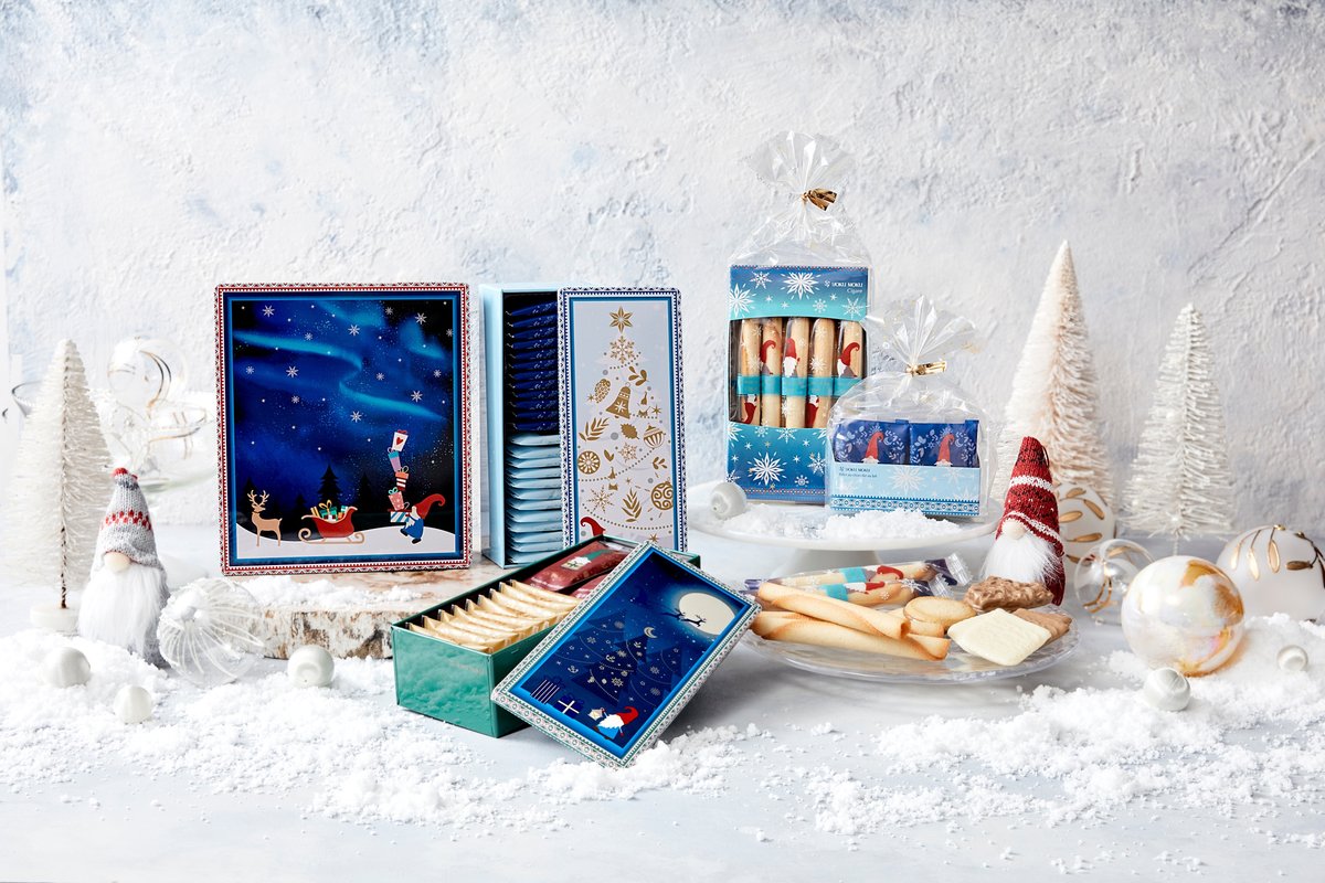 ヨックモックのお菓子｜クリスマスに贈りたい！人気の美味しいお菓子の通販おすすめランキング｜ベストオイシー 冬限定 ヨックモック 5種30個入り お土産 贈り物 贈答品 ギフト プレゼント クリスマス お歳暮