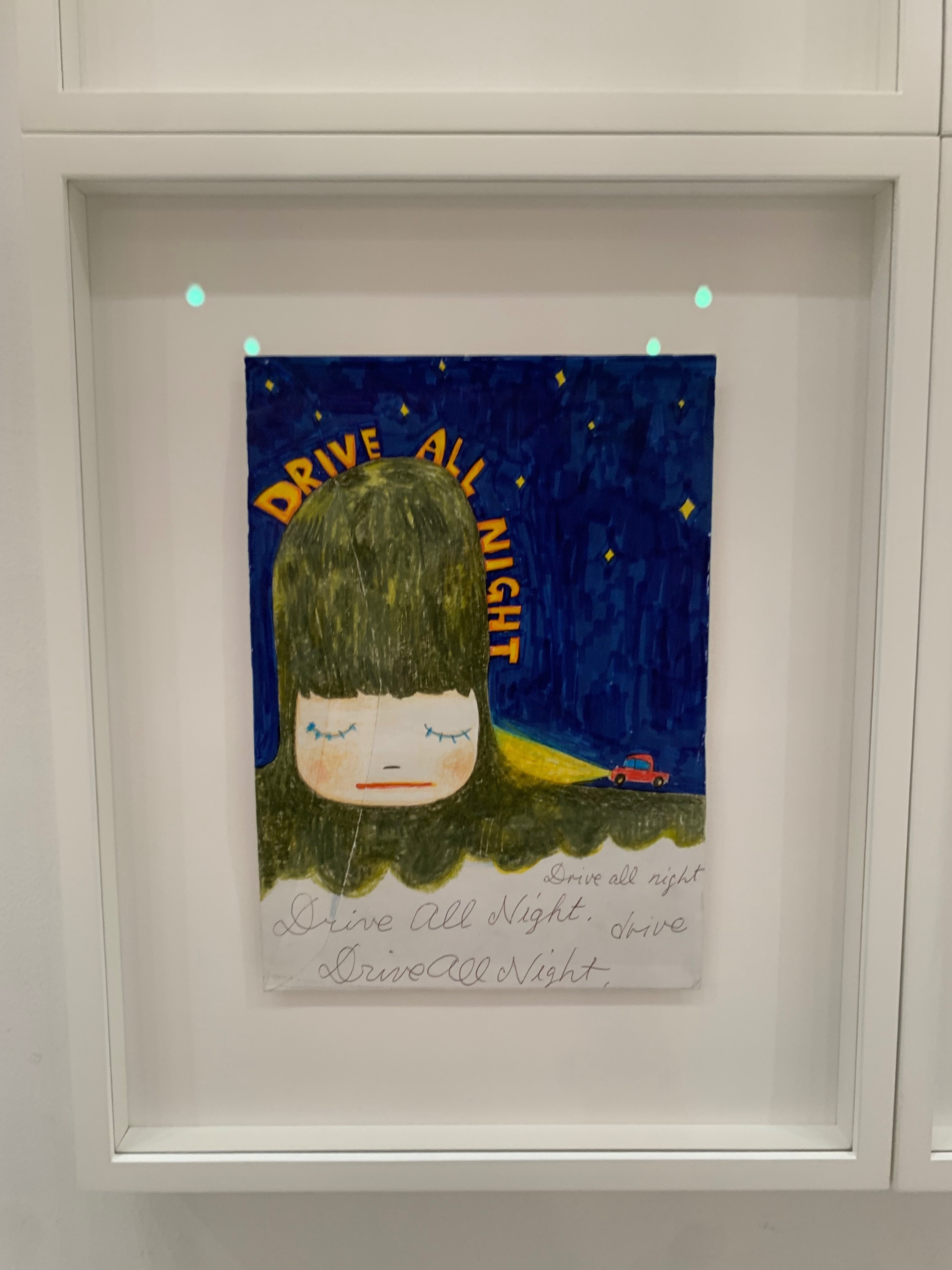 奈良美智さんの個展を見に行きました｜e