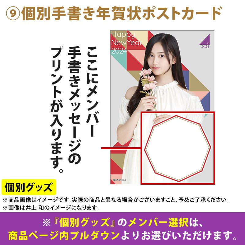 井上和 生写真 lucky bag セット 井上和 生写真 lucky bag セット（乃木坂46 井上和 生写真 2023