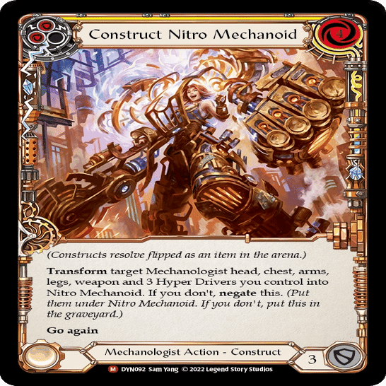 CC Maxx第一章 Construct Nitro Mechanoidの出し方｜いな