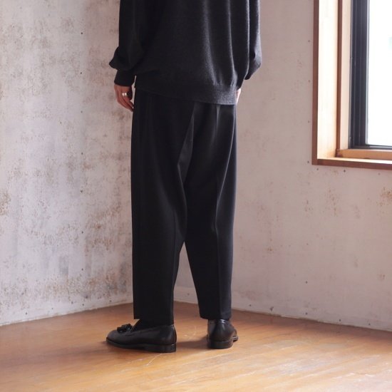 21AW wirrow ウールリネンスラックス SIZE2