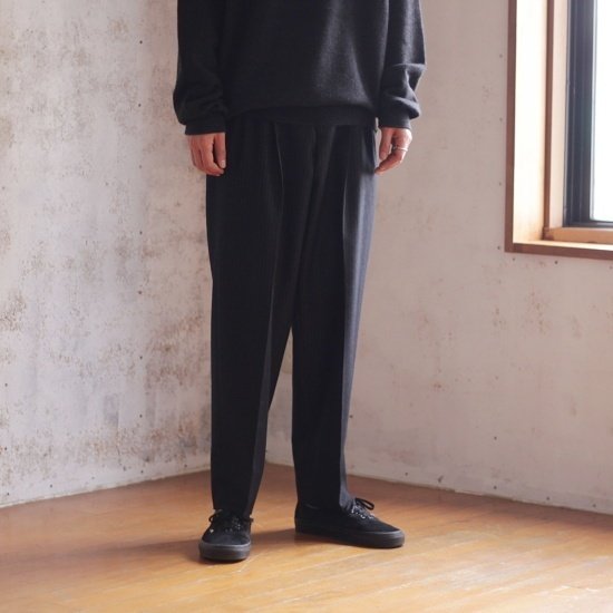 wirrow ウールスラックス 春夏 WIRROW -Wool Tropical Wide Slacks- | twelve blog