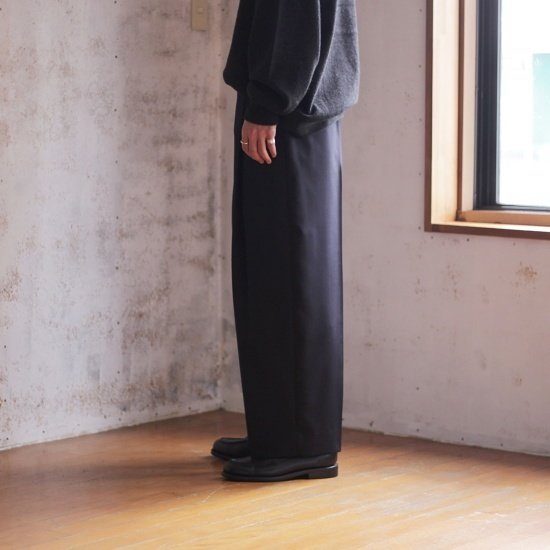 wirrow ウールスラックス WIRROW -Wool Tropical Wide Slacks- | twelve blog
