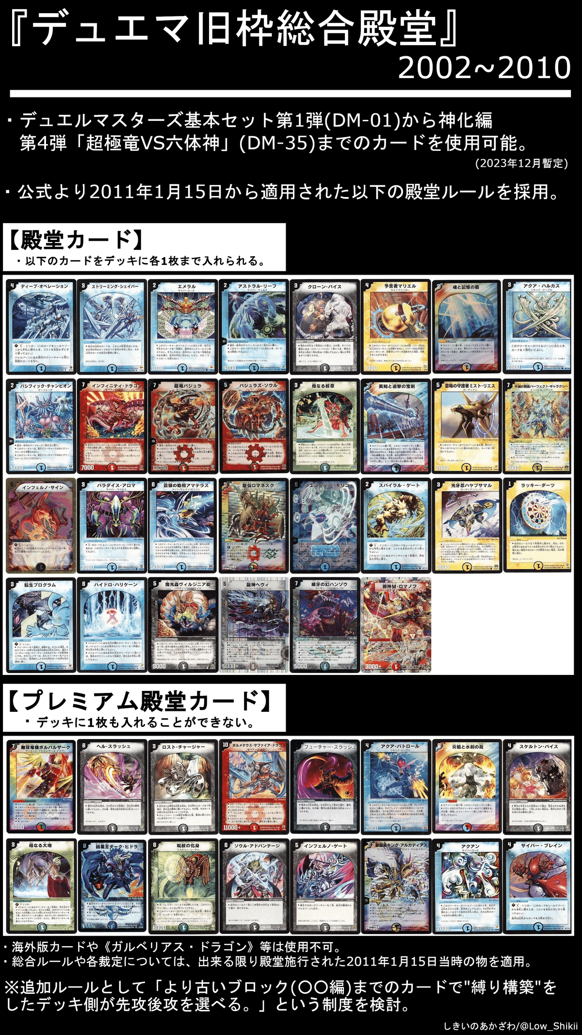 ◯◯編縛りでやる昔のデュエマが楽しい。( ◯◯編縛りでやる昔のデュエマが楽しい。(