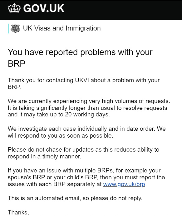 イギリスのビザの期間が間違っている問題の末路。｜Sunnysideup🇬🇧