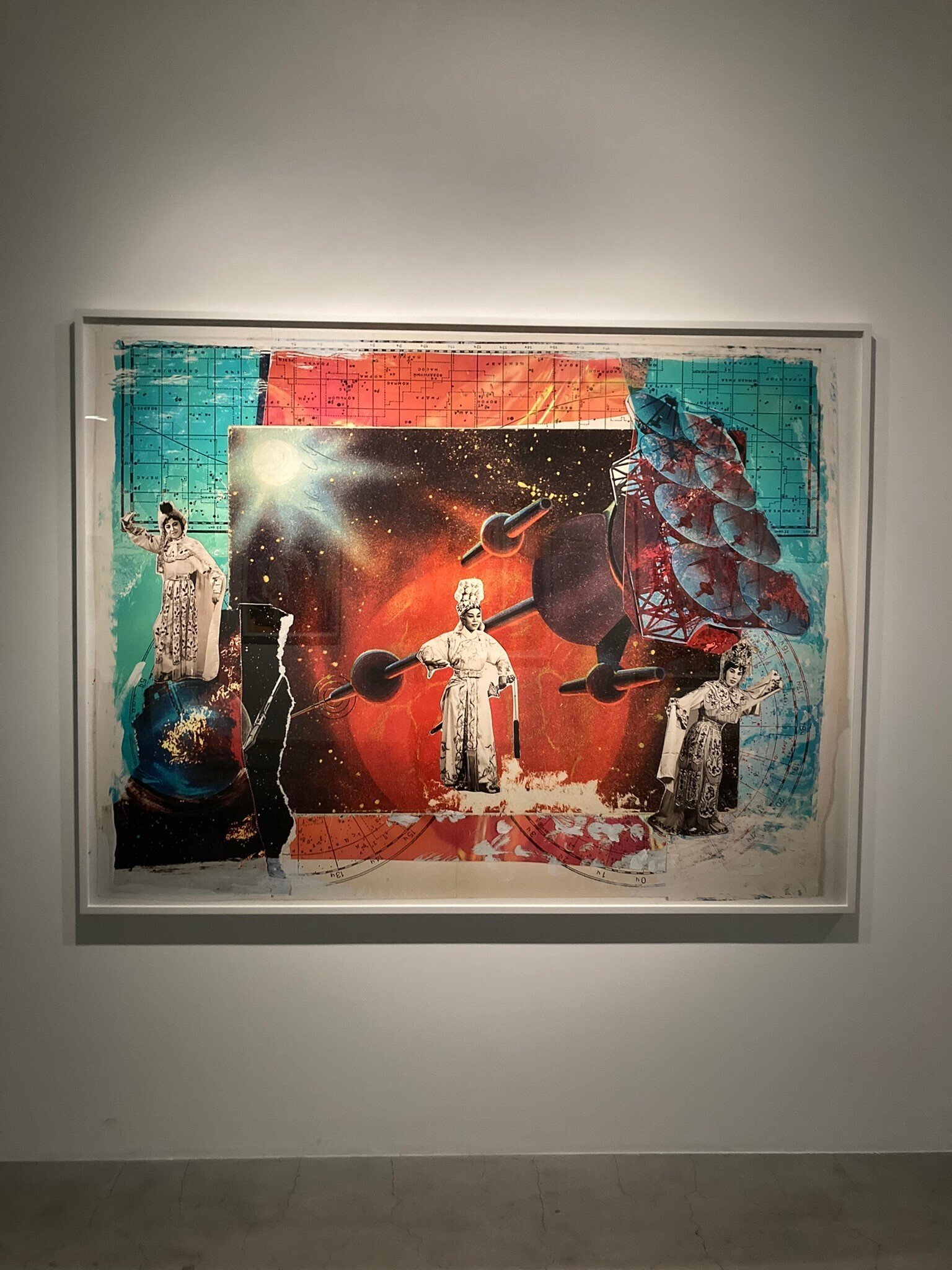 彦坂尚嘉「反覆と変様」 額装●シルクスクリーン作品 コンテンポラリーアート● Naoyosi Hikosaka / 彦坂尚嘉版画額 | Natsume Books