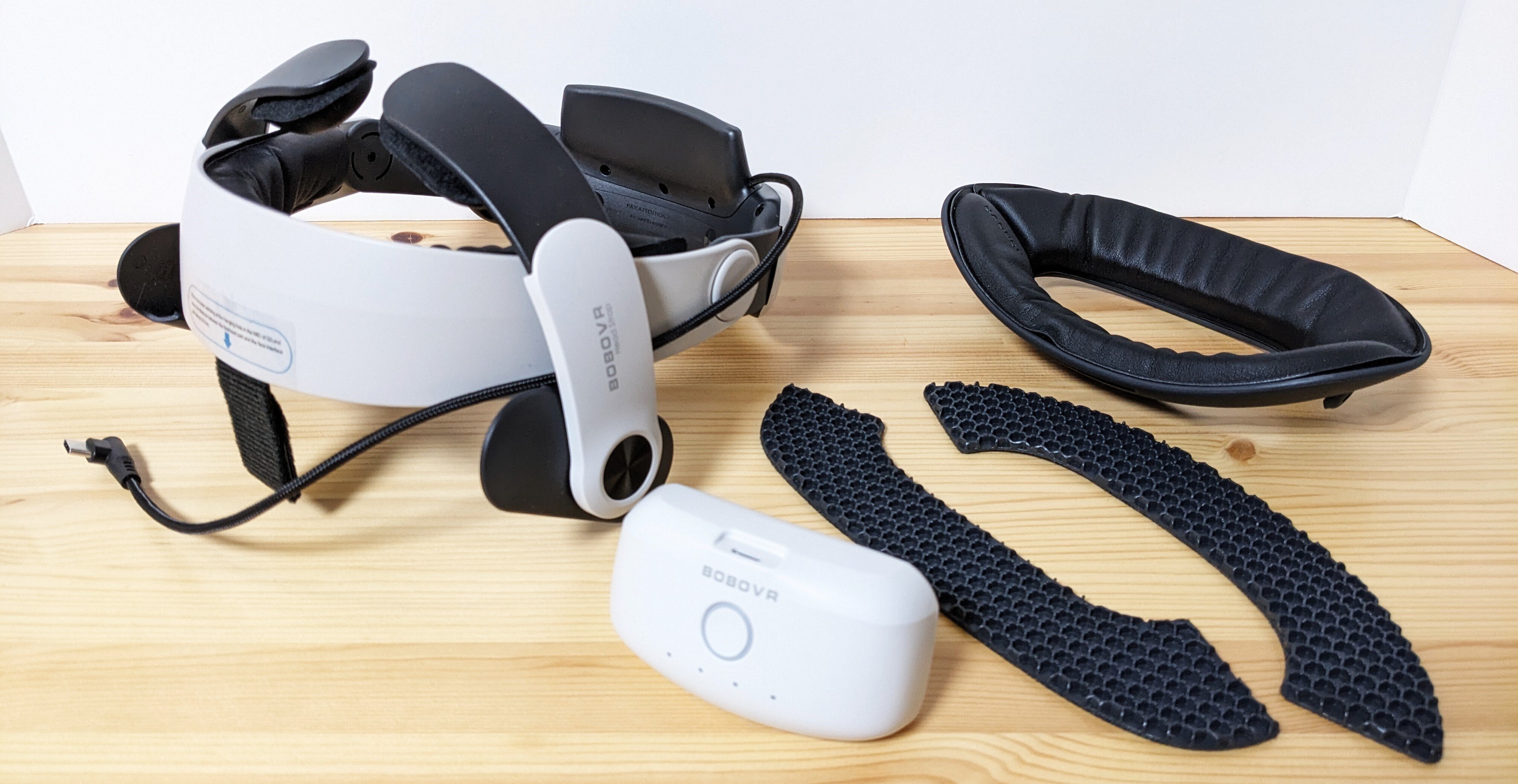 quest3 128GB + bobovrヘッドストラップ MetaQuest3】bobovrのヘッドストラップ「BOBOVR M3 Pro Battery