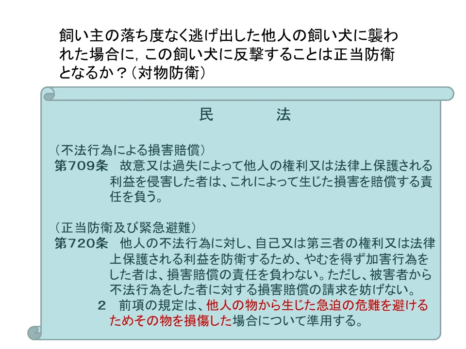 学ぼう‼刑法】入門編／総論12／正当防衛（1）／正当防衛の効果と