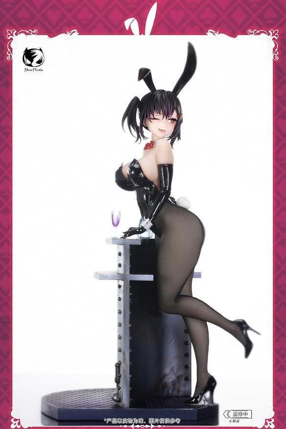 BearPanda リン　シア　バニー　フィギュア 朝凪 ご紹介】バニーガール：凛 illustration by 朝凪 全高約280mm