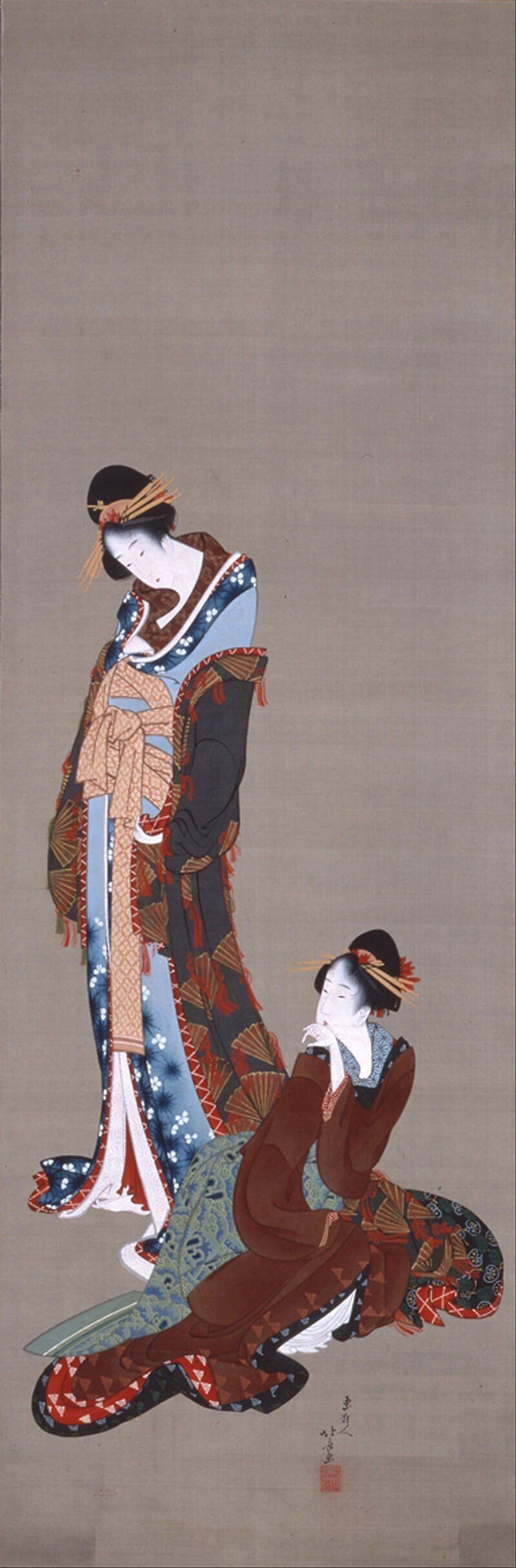 日本の名画　　箒に乗る人 1280px-Kuniyoshi_Utagawa,