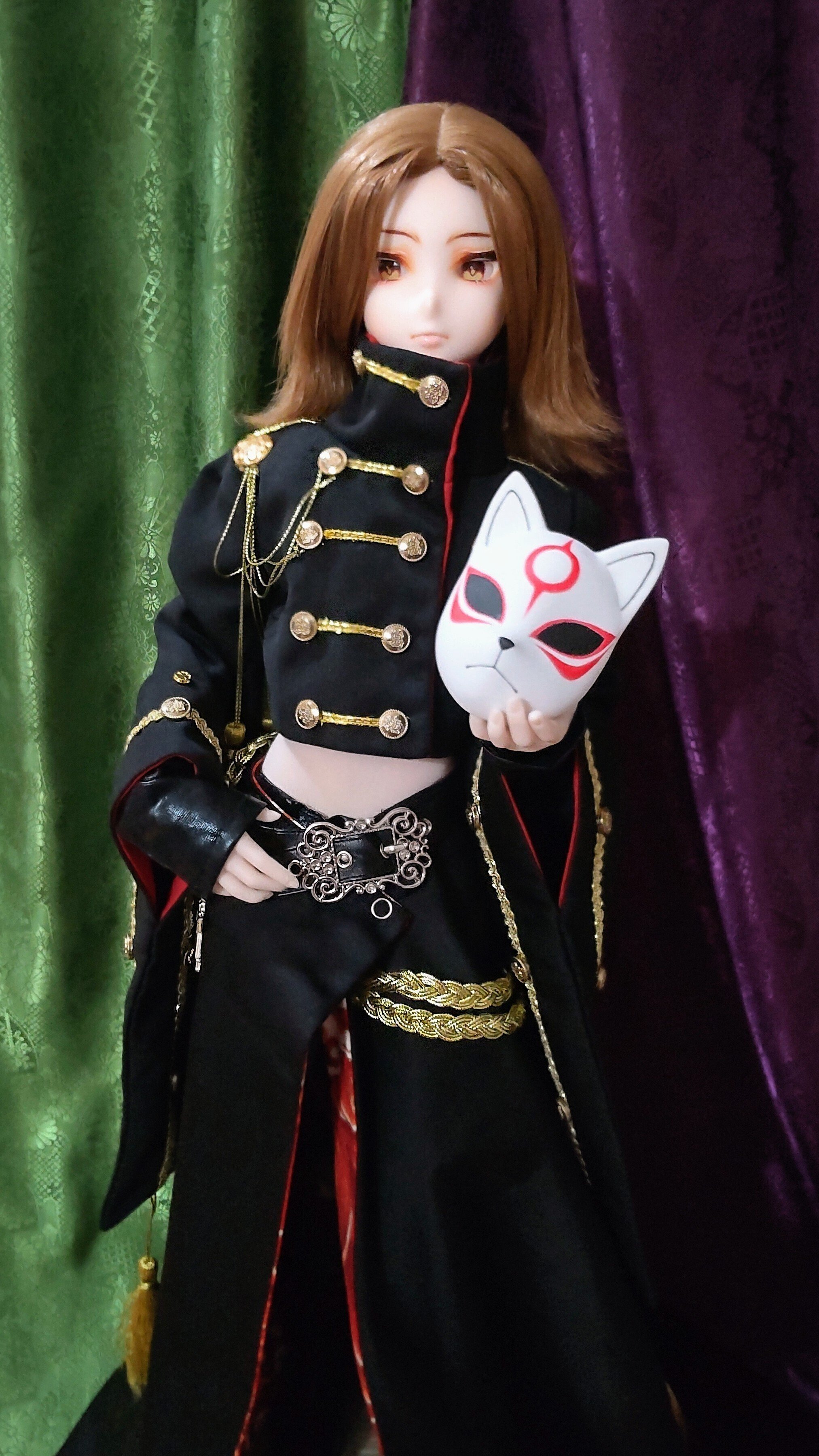 【プーリップ】戦国BASARAドール５体セット テヤン/戦国BASARA 長曾我部元親/0 A-25-03-19-146-NY-ZA S4160534189 1