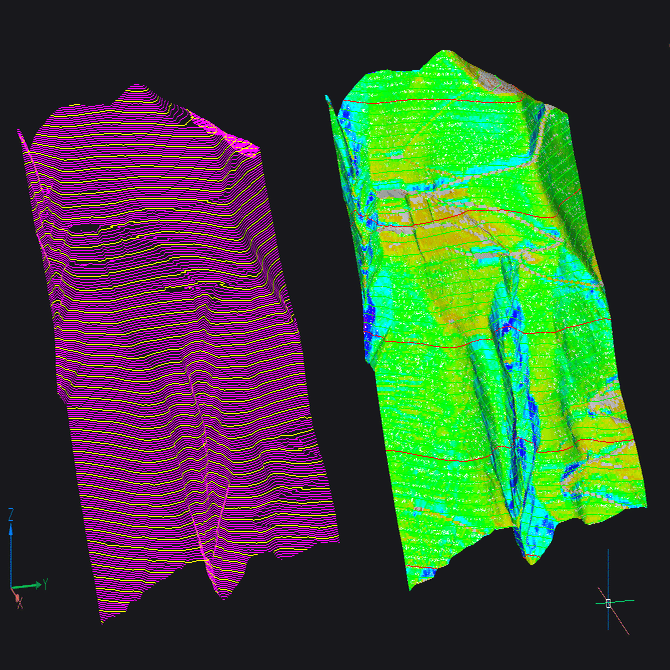 面・表面・界面 : 一般表層論　ダゴニェ BricsCAD® V24 強化点：Civil-TINサーフェスの強化｜BricsCAD