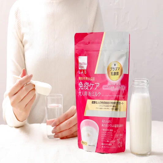 matsukiyo LAB 免疫ケアプラズマ乳酸菌大人用粉ミルク』が新登場