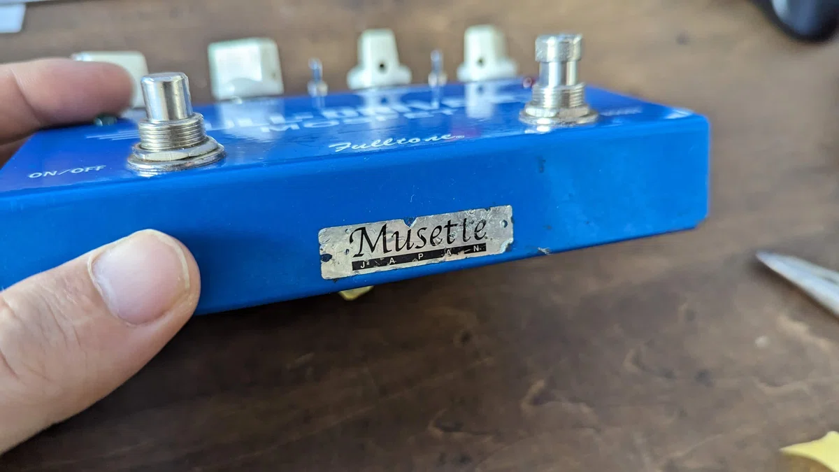 ジャンクfulltone fulldrive2を修理しよう｜huaaNOTE