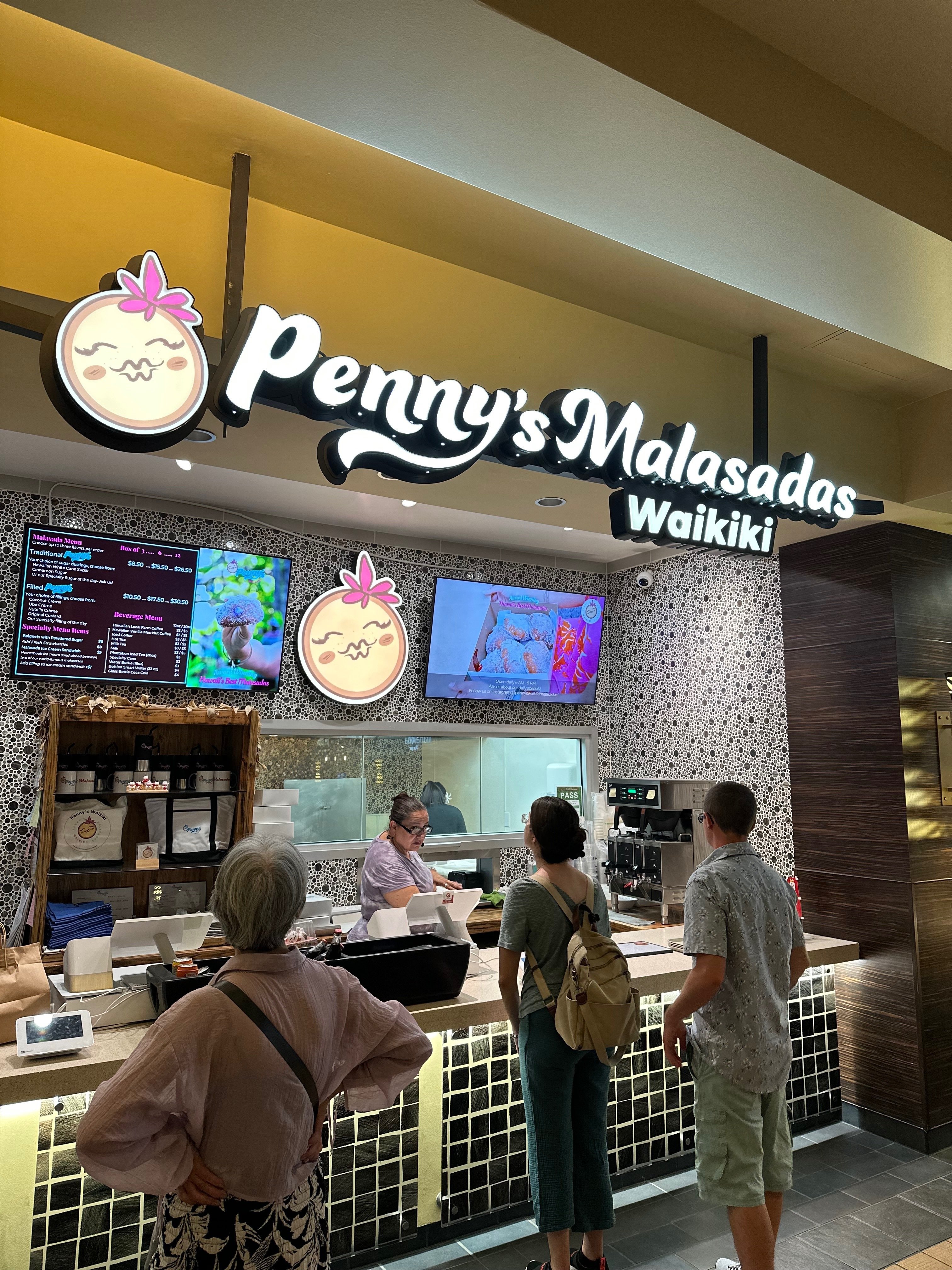 Penny's Waikiki Malasadas】ホノルル 外はカリ、中はフワリのギャップ