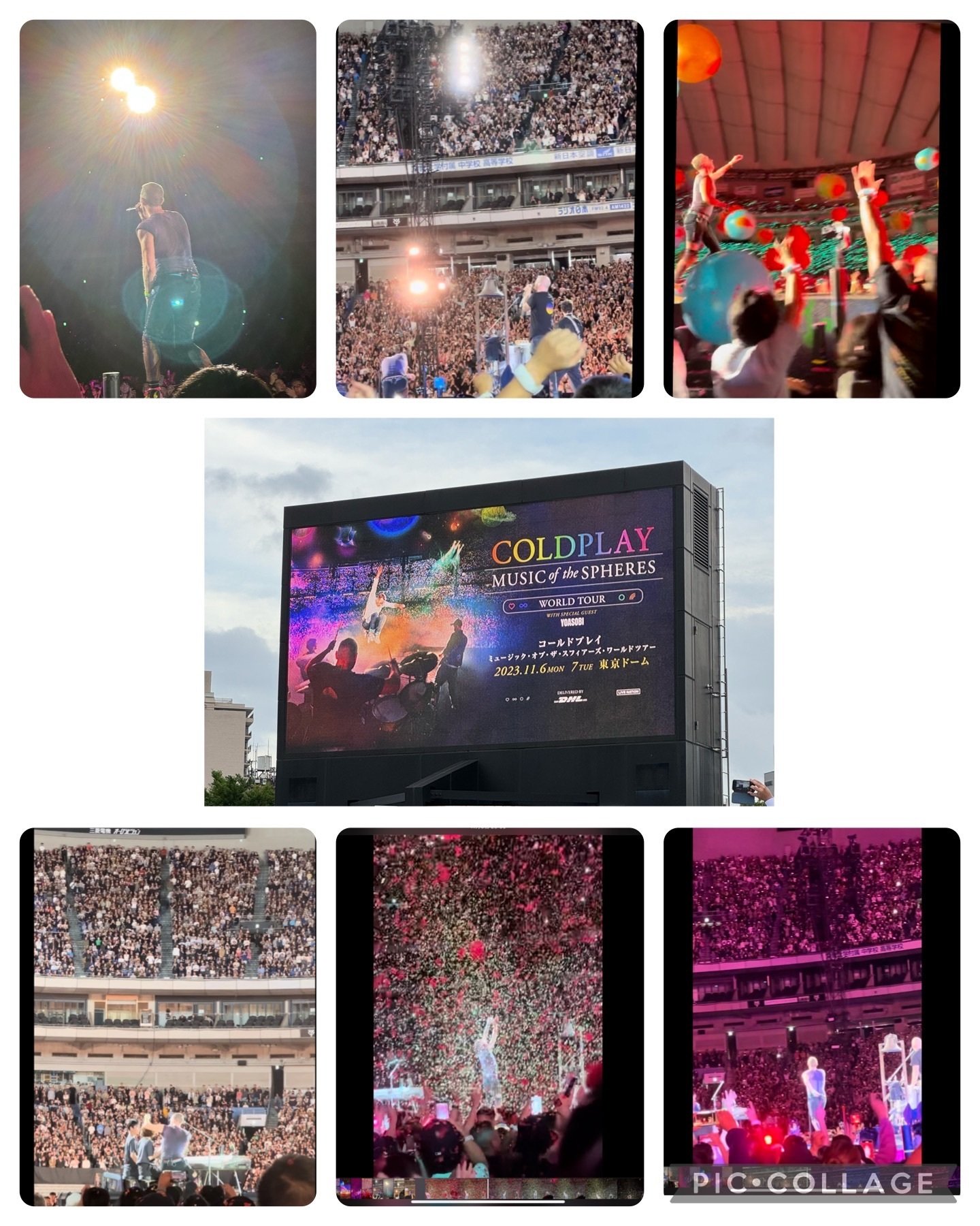 Coldplay WORLD TOUR 11/6 東京ドーム公演 チケット