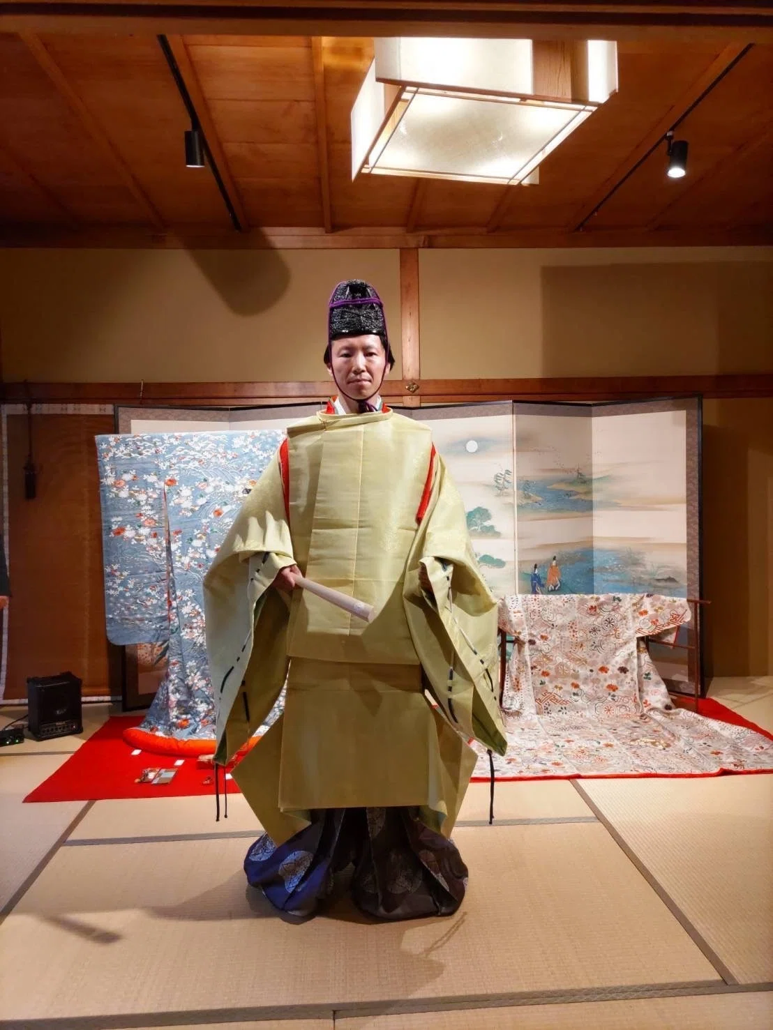 徳川幕府の装束と山科流束帯着装実演|山﨑嘉大