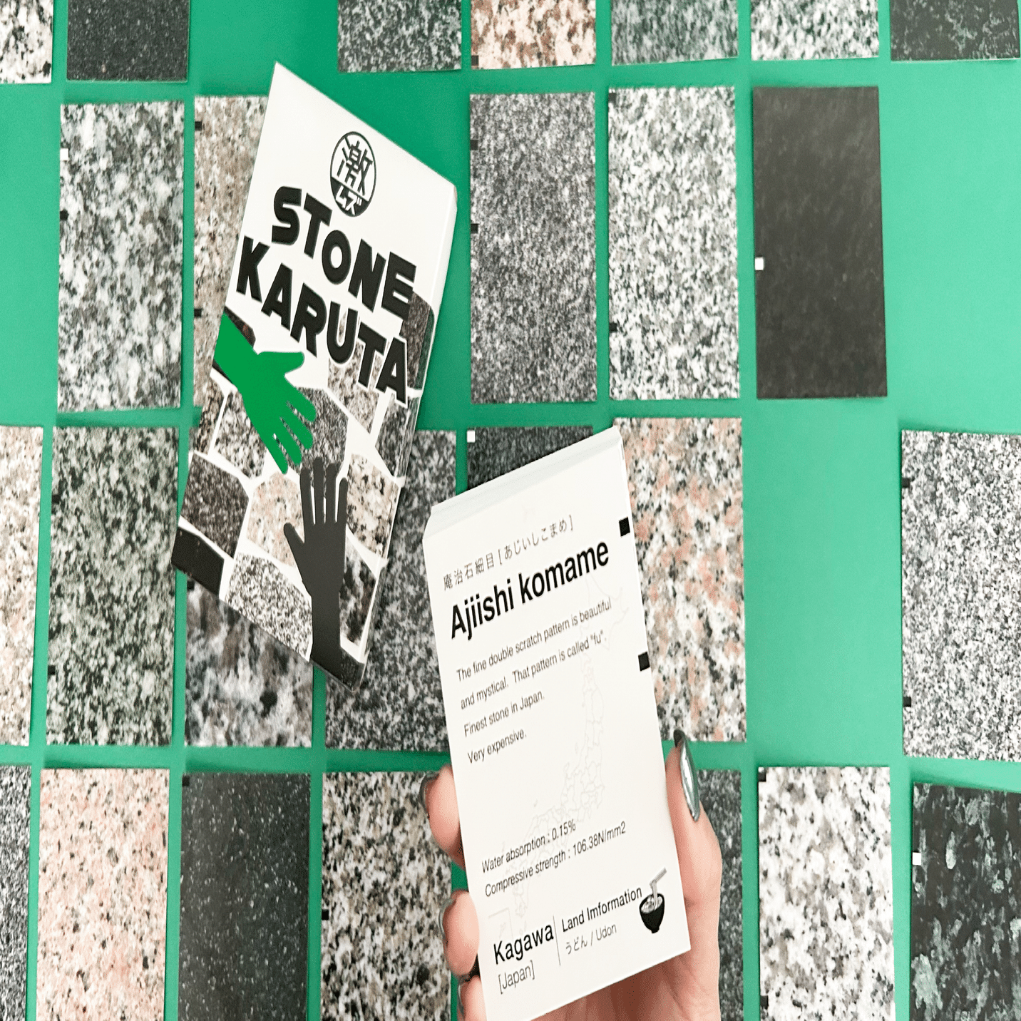 石材かるたファミリーに新商品！激ムズを極めた結果、まさかの