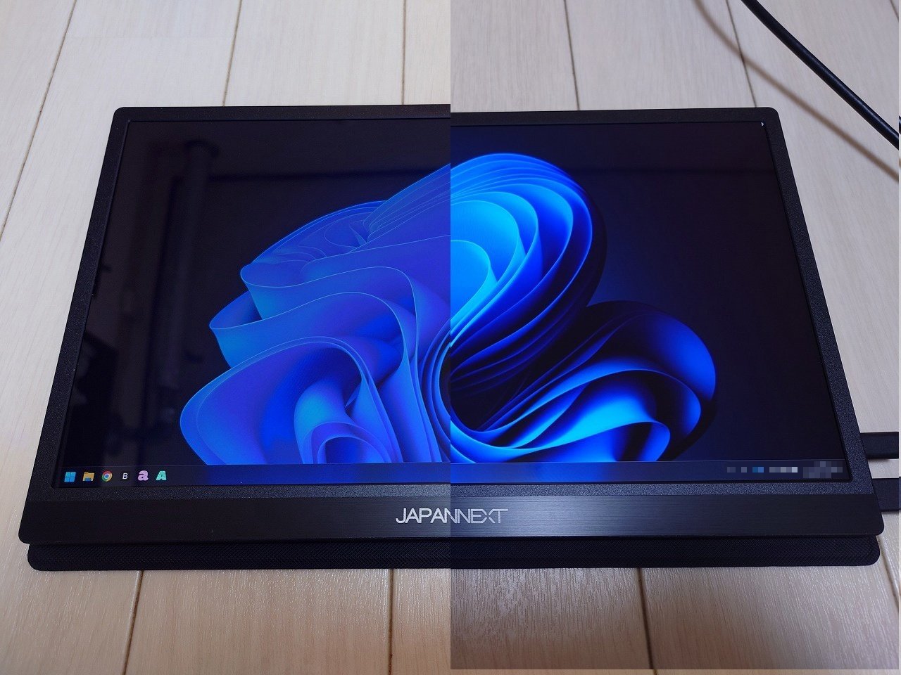 ジャパンネクスト モバイルディスプレイ JN-MD-133BFHDR 13.3インチHDR対応フルHDポータブルモニター JN-MD-133BFHDR