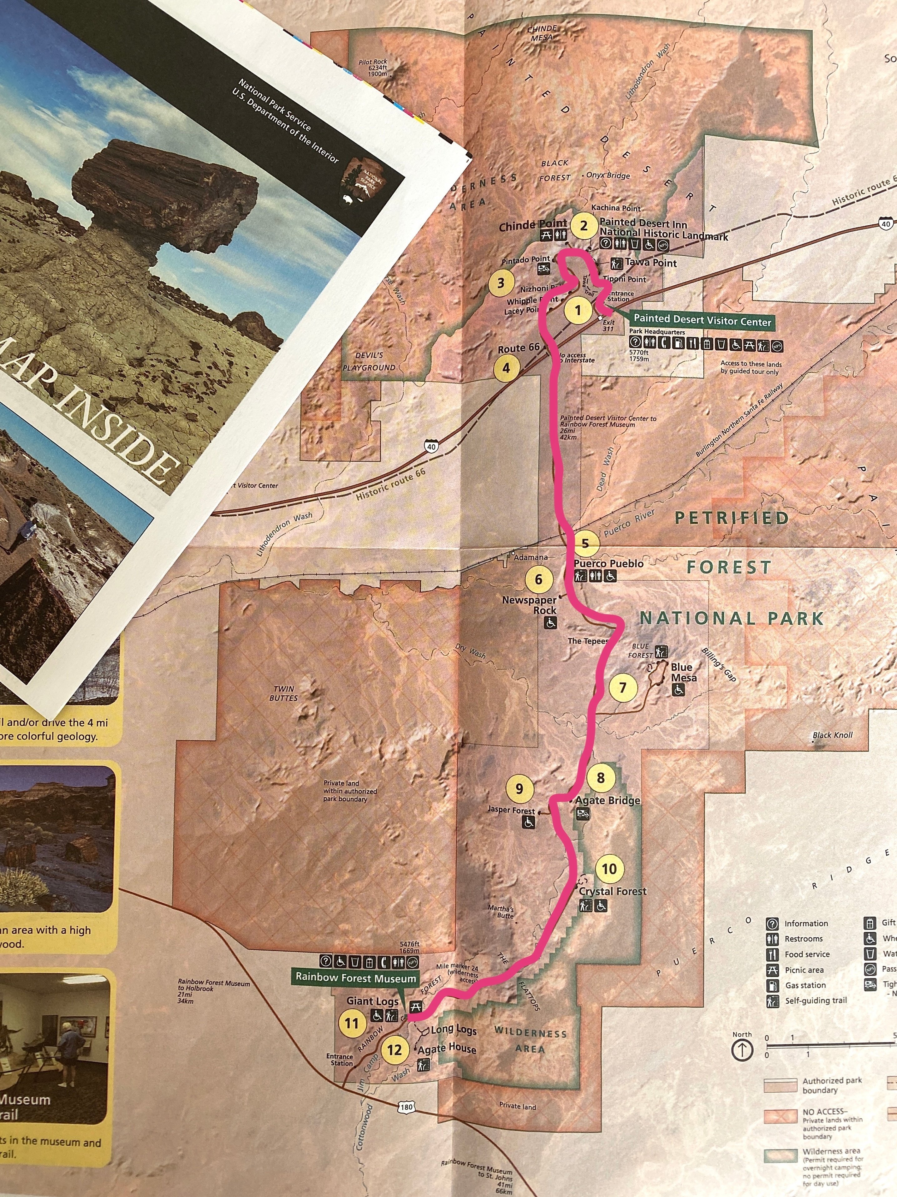 化石の森国立公園（Petrified Forest National Park） / アリゾナ vol