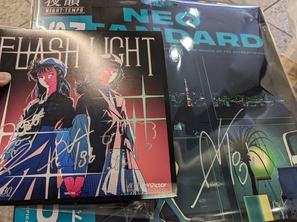 イベントレポ]2023/11/11 Night Tempo & FANCYLABO ミニライブ＆サイン