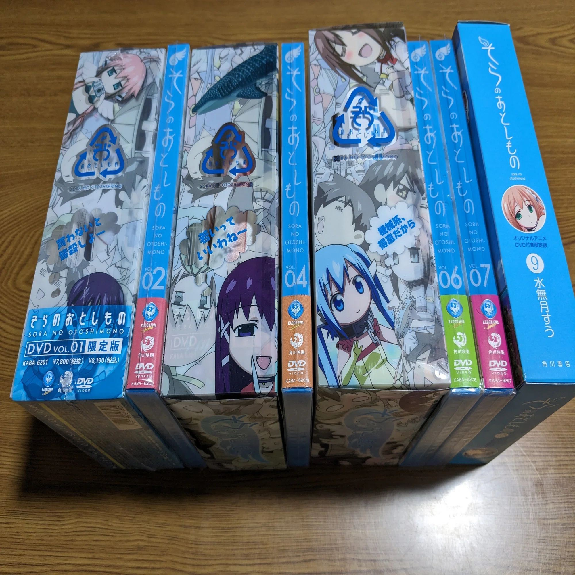 No.165～182 アニメ「そらのおとしもの」DVD＆Blu-ray】｜新十郎＠blue999