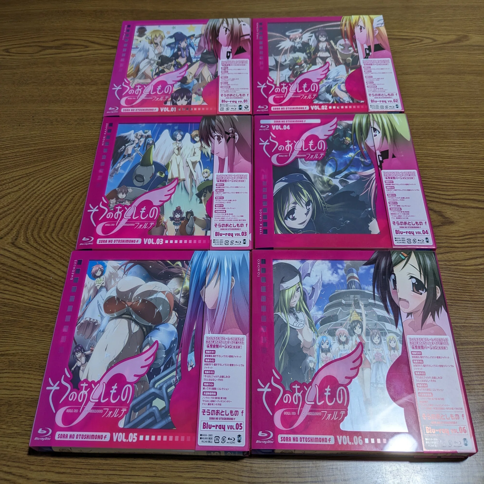 No.165～182 アニメ「そらのおとしもの」DVD＆Blu-ray】｜新十郎＠blue999