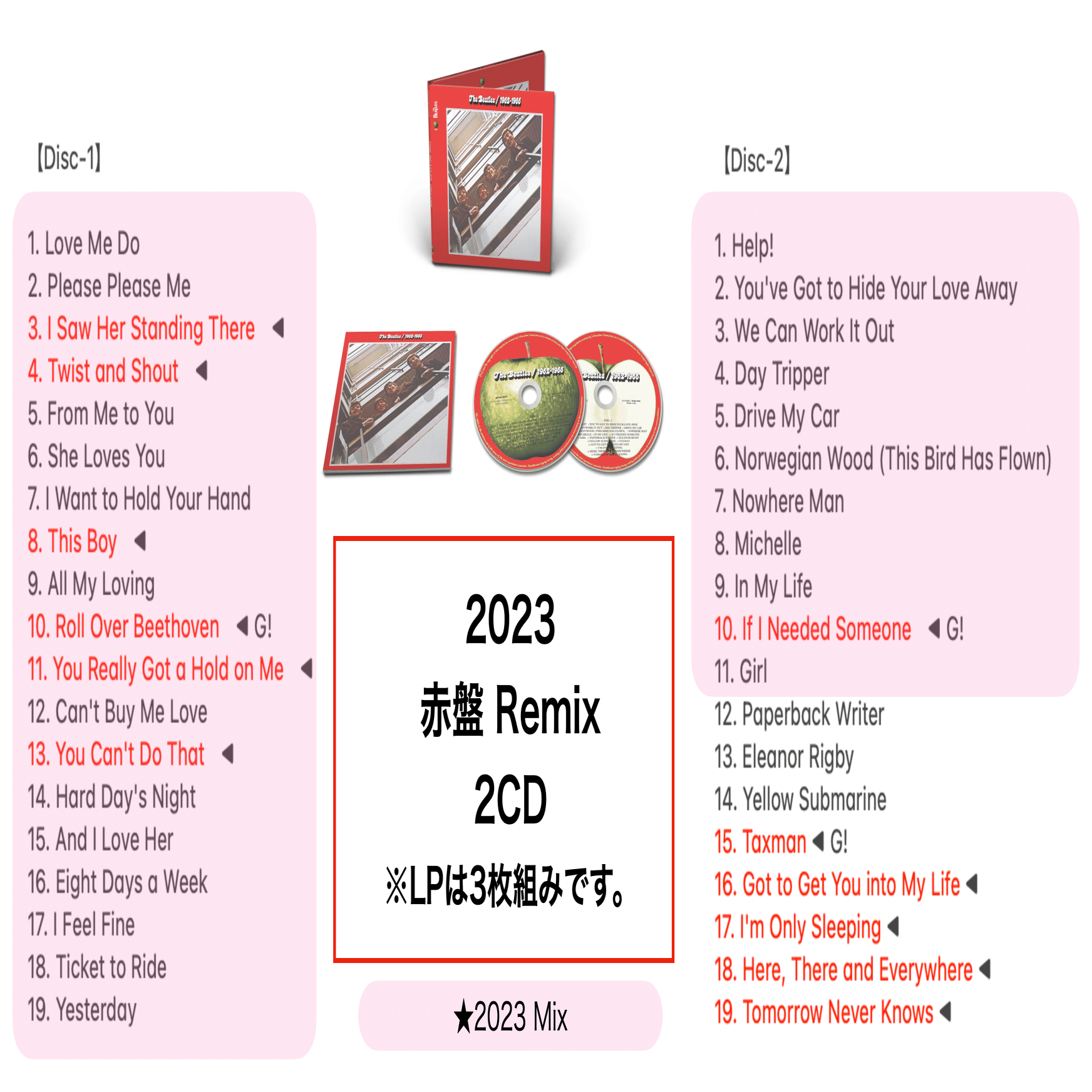 ザ・ビートルズ | シン・赤盤青盤の衝撃。｜Mihowell〈ビートルズ妄想家〉