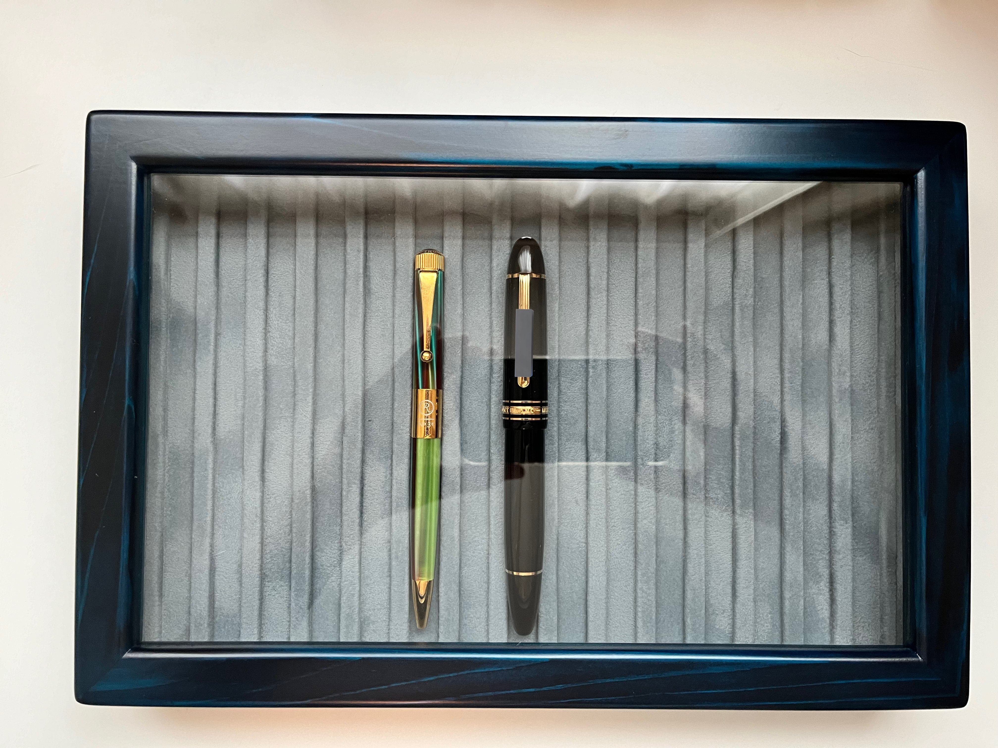 豊岡クラフト ペン万年筆15本収納ケース 豊岡クラフト ペン万年筆15本収納ケース 豊岡クラフト ペントレー 15本