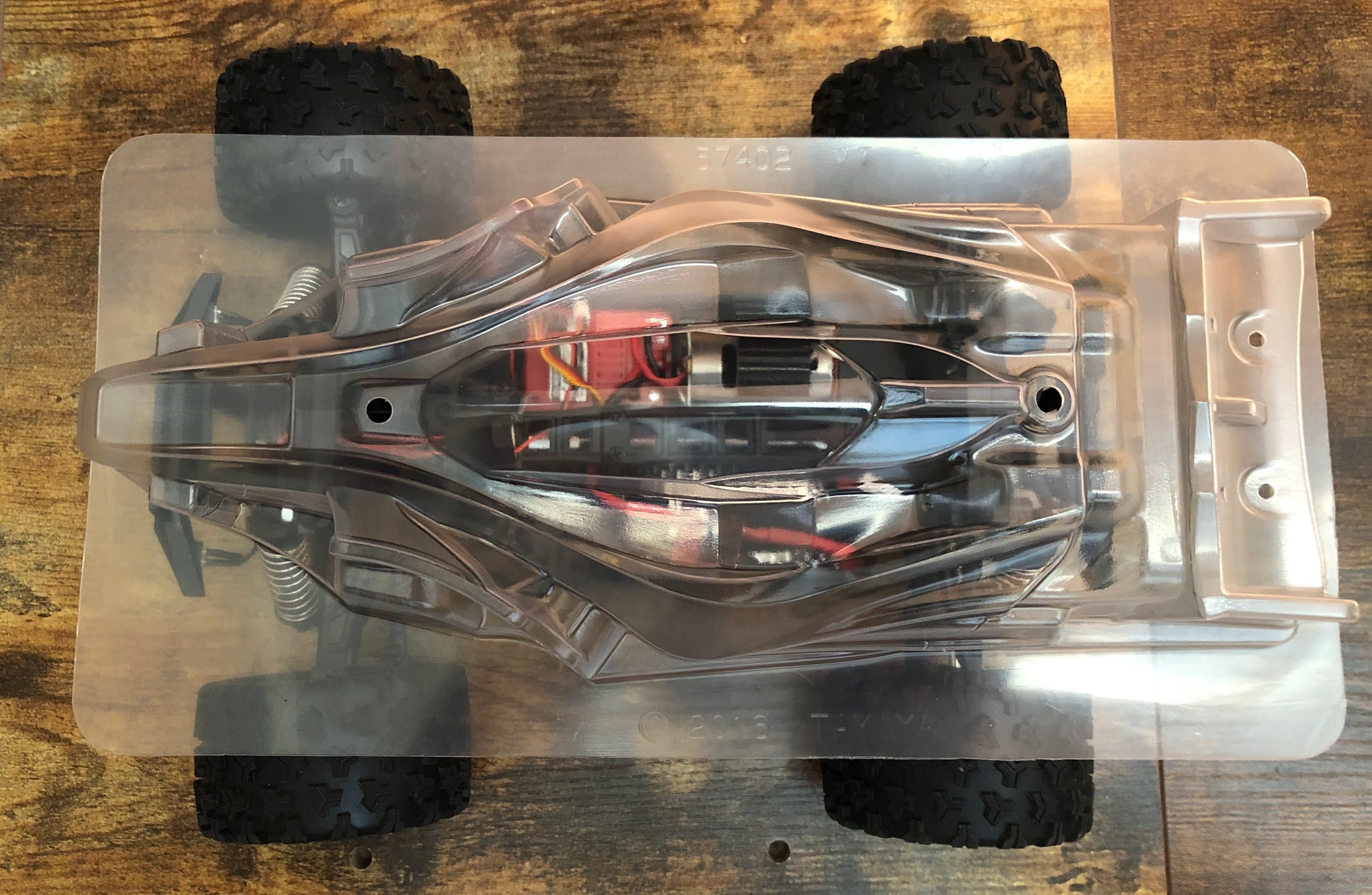 趣味】RCカー HBX Rampage 18859 の改造【タミヤパーツを流用