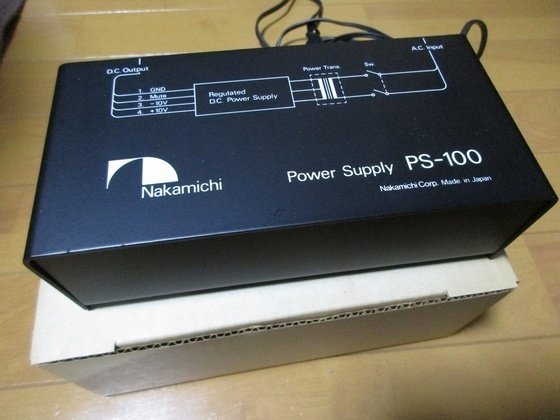 NAKAMICHI EC-100 PS-100 ELECTRONIC ACTIVE CROSSOVER & POWER