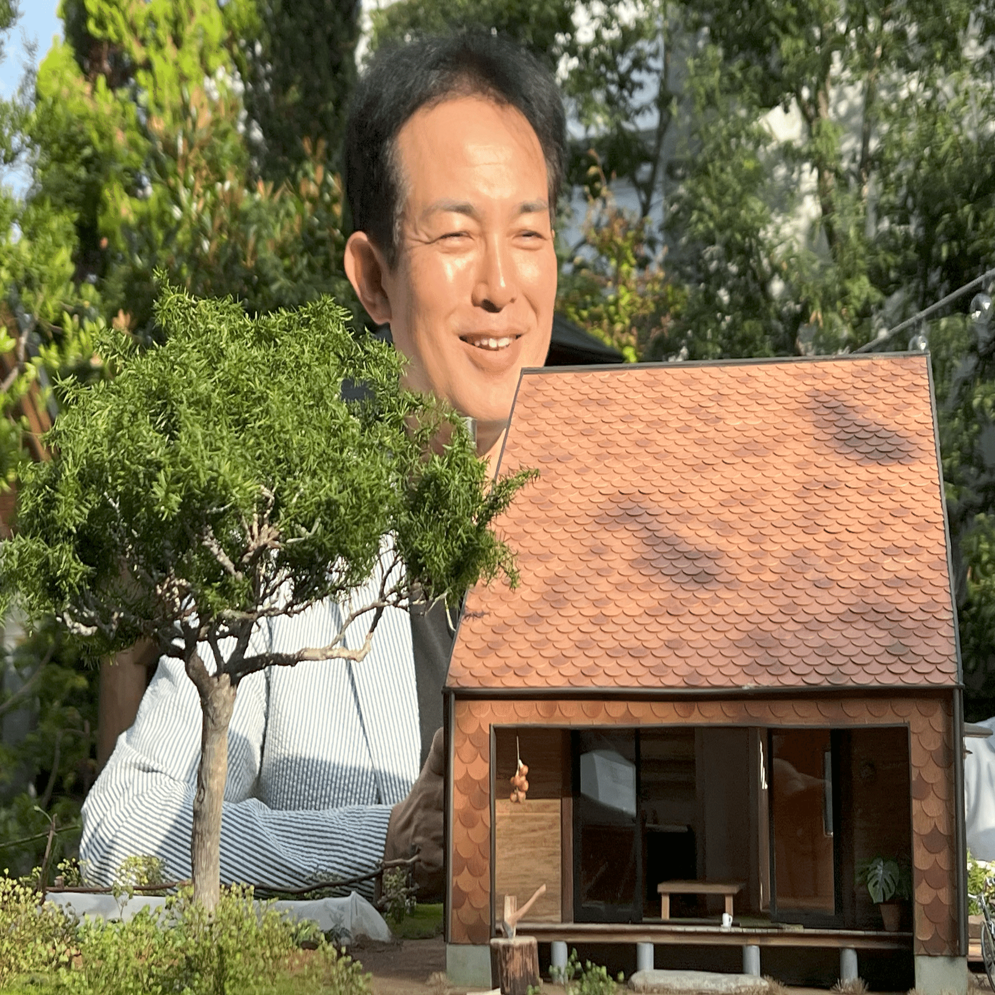 間貫けのハコ」のジオラマができるまで。情景師アラーキーさん