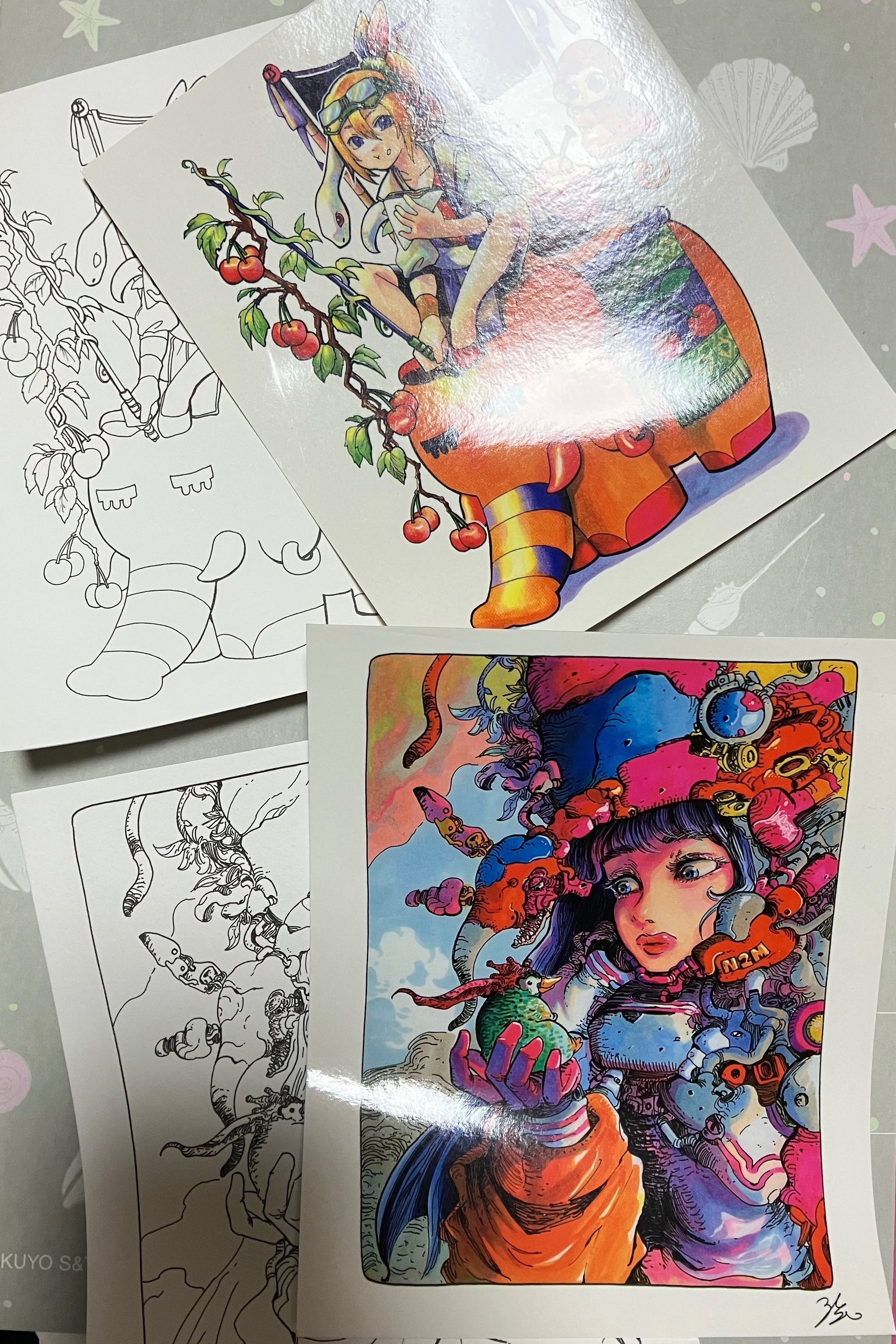 ✳️のり☆たま胡ページ✳️No.477 秋色の風　✳️切り貼り絵 ✳️のり☆たま胡ページ✳️No.477 秋色の風 ✳️切り貼り絵 ✳️のり