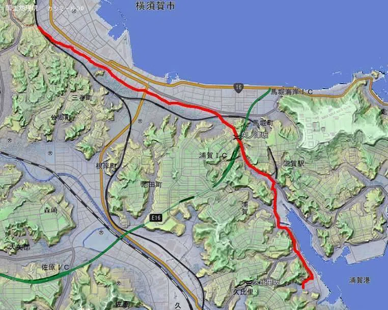 浦賀道を走る 東ルート 保土ヶ谷～浦賀｜dash2