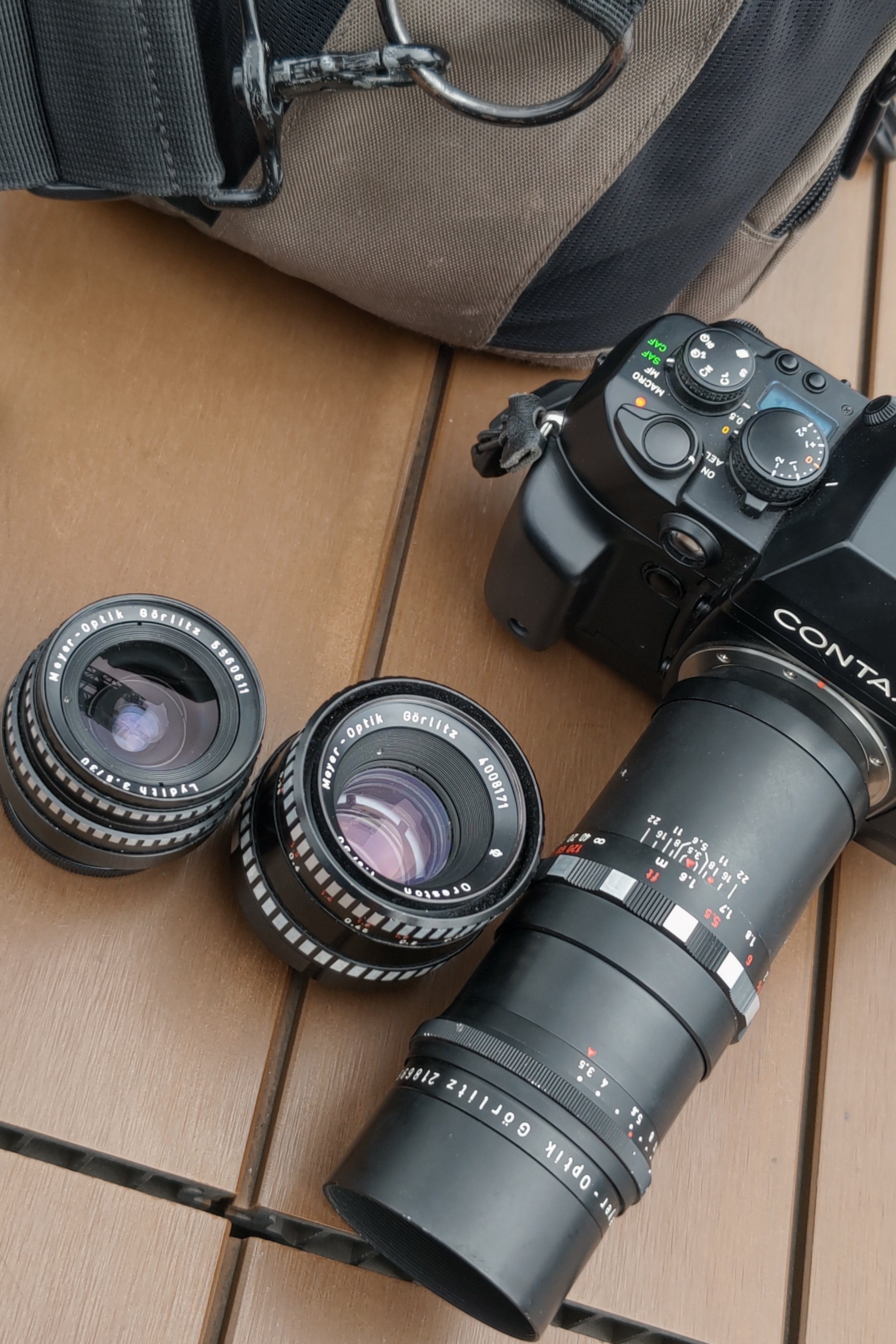 美品❤️憧れのフィルムカメラ❤️Contax IIa 21mm付き❤️旅行