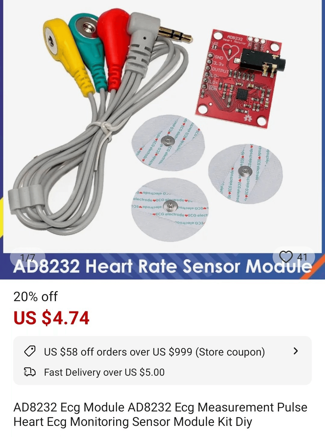 $10 Bio-feedback CV - DIY Eurorack Modular Synthesizer $10 Bio-feedback CV - DIY Eurorack Modular Synthesizer