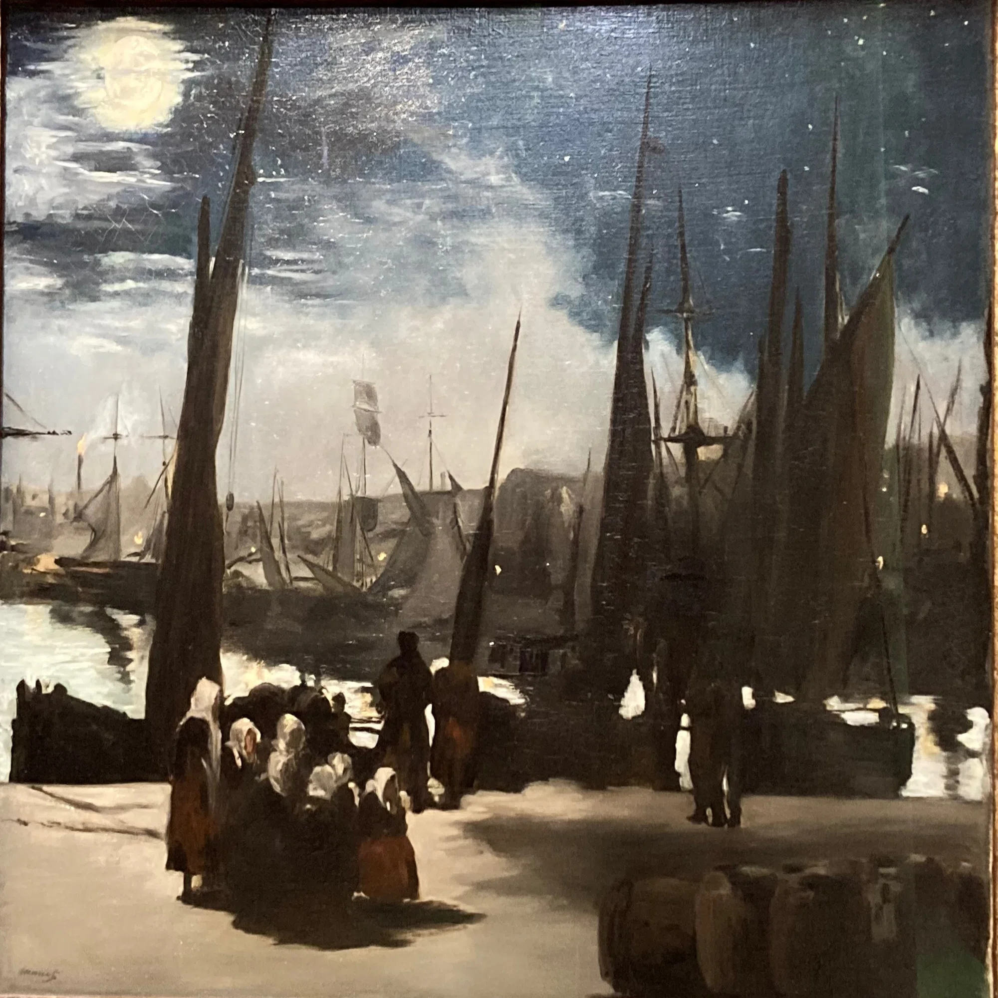 子供のためのルーブル美術館(66)月夜の港、ノルウェーとフランス 