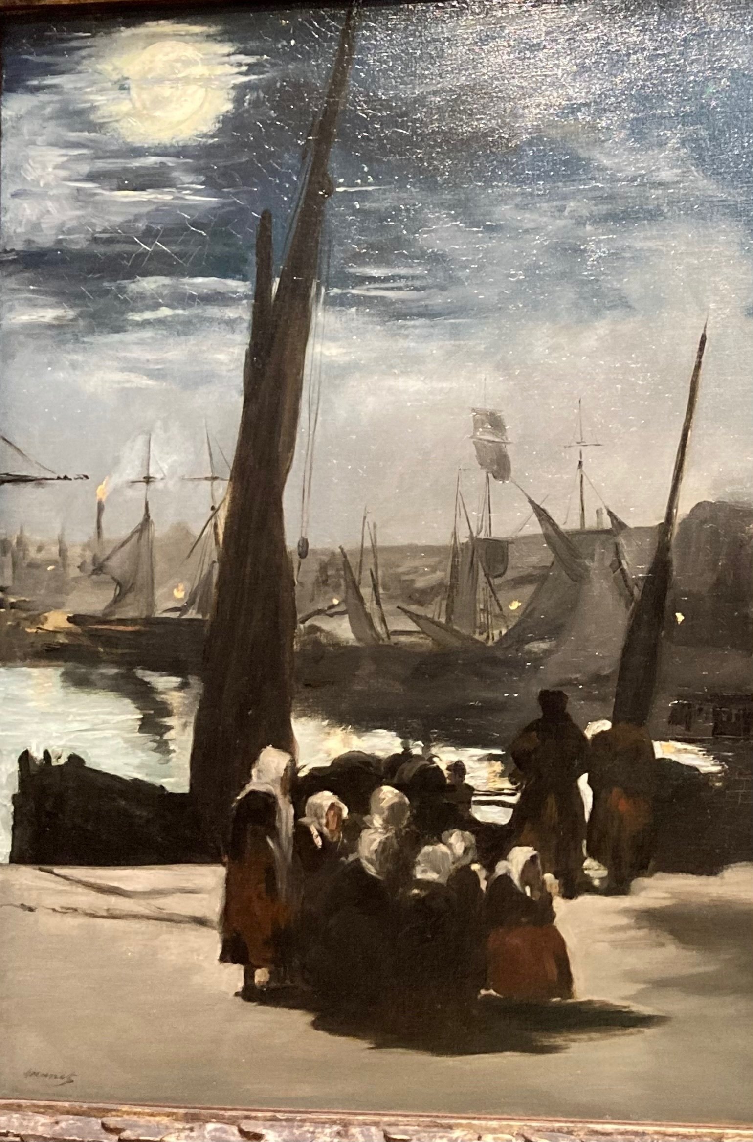 子供のためのルーブル美術館(66)月夜の港、ノルウェーとフランス