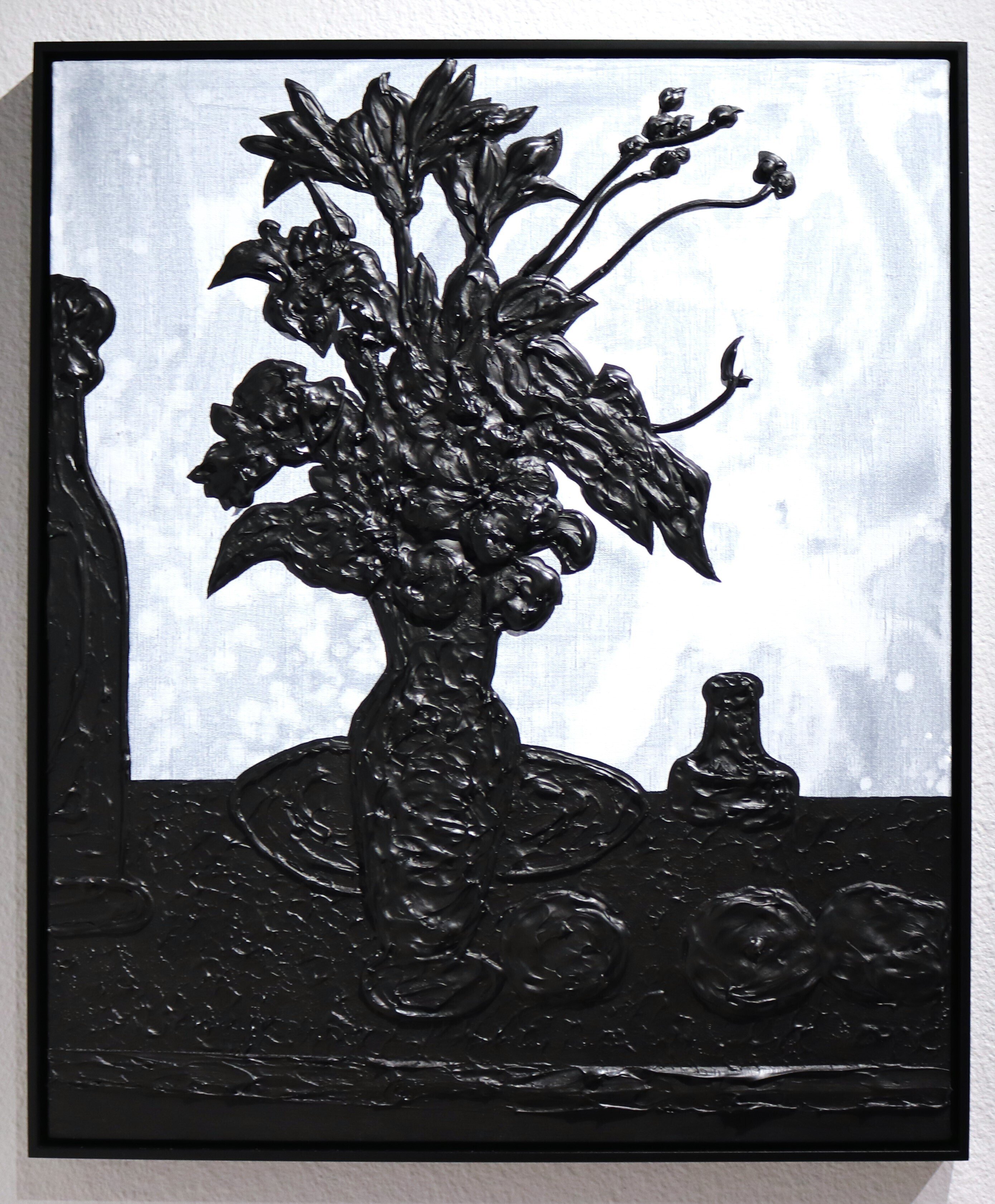 黒塗りから浮かび上がる[色彩] -ヒロ杉山[BLACK MOON]＠銀座 蔦屋書店