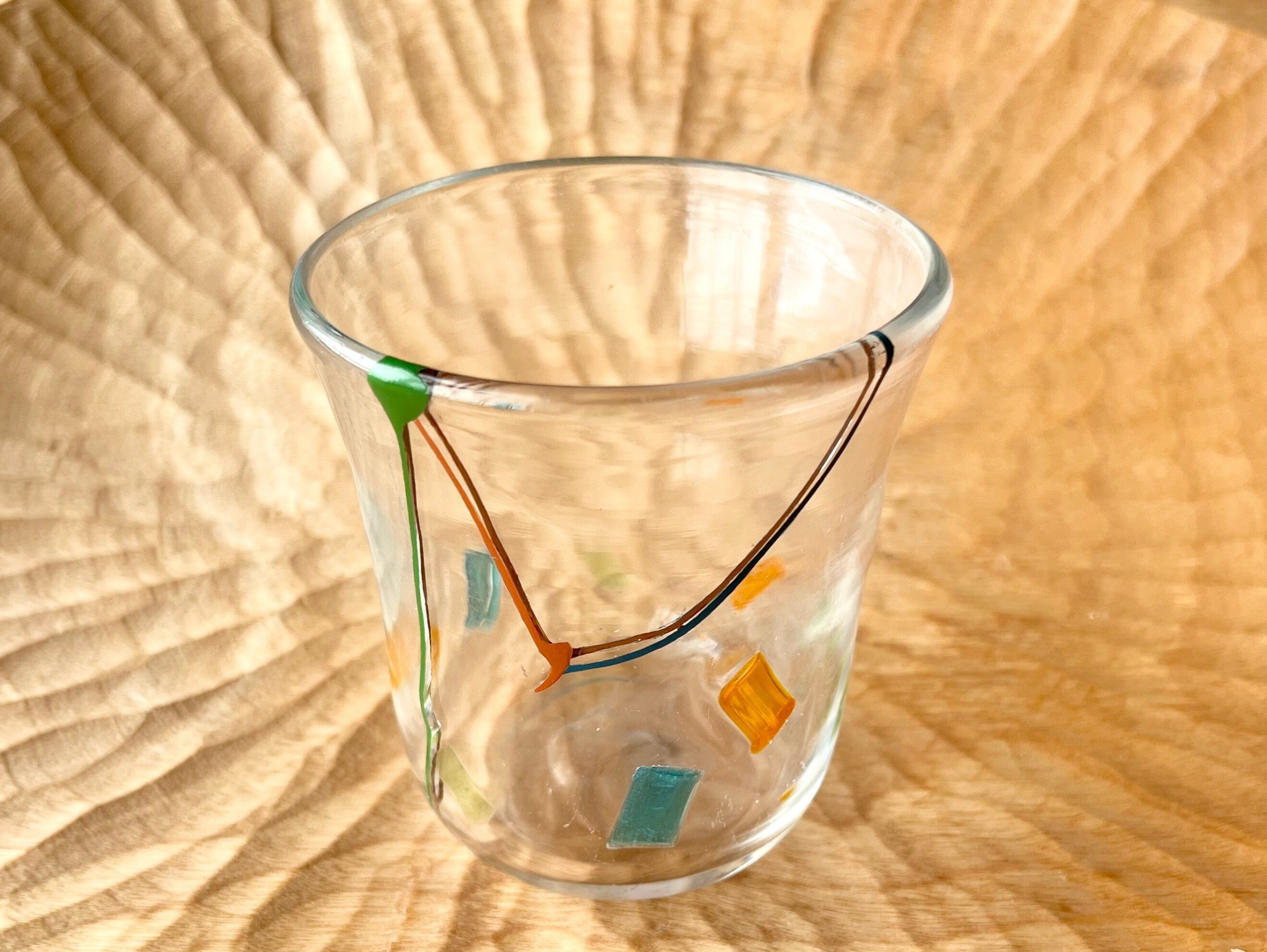 直して使う」ということ ー20年前に100均で買った硝子のコップー