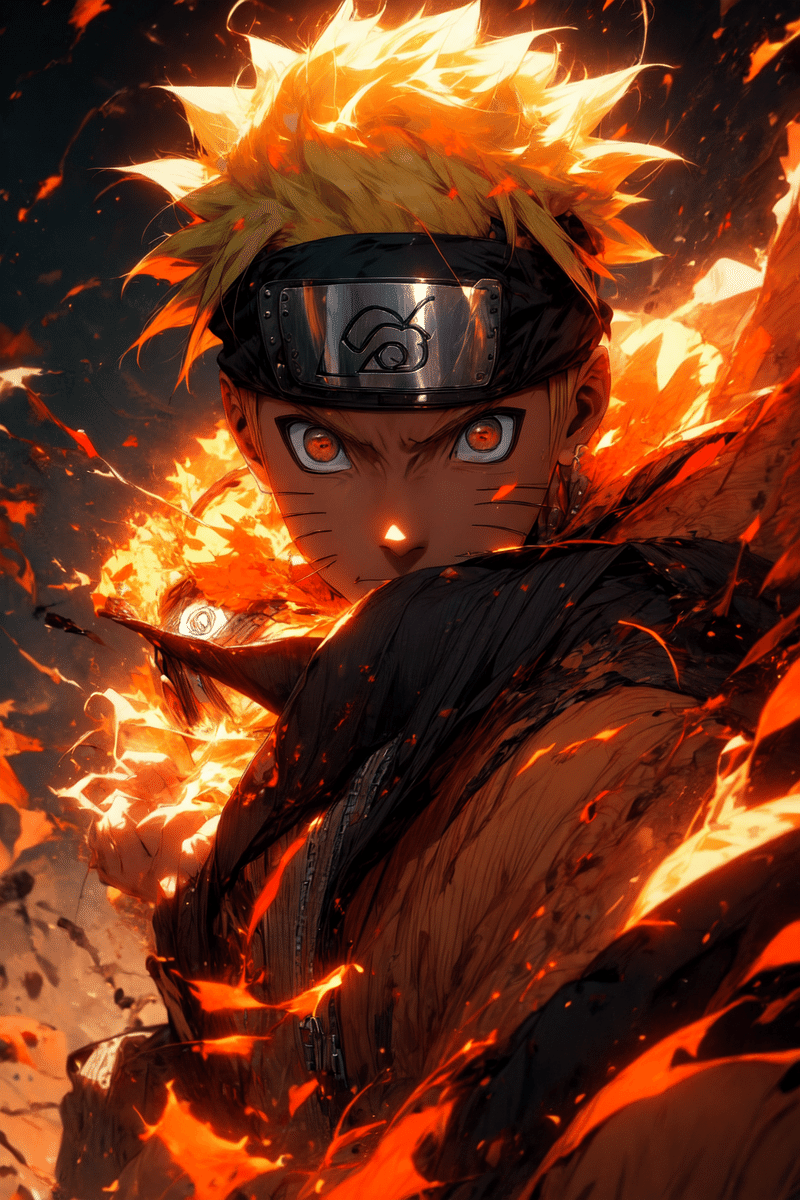 NARUTO 複製原画　暁 Naruto ナルト コラボ NARUTO-ナルトー 複製原稿 ナルト＆ミナト