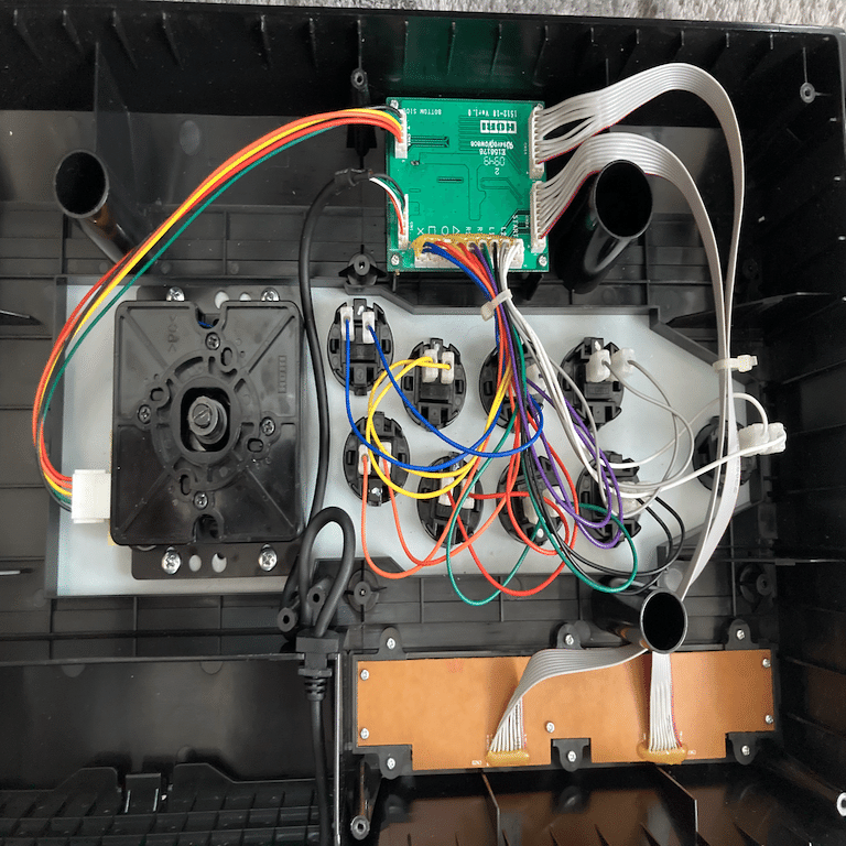 リアルアーケードPro（V3-SA）のスティックとボタンをセイミツ化｜Yoji