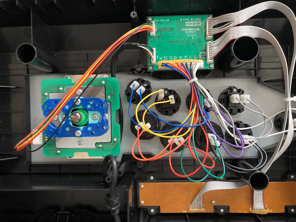 リアルアーケードPro（V3-SA）のスティックとボタンをセイミツ化｜Yoji Suzuki