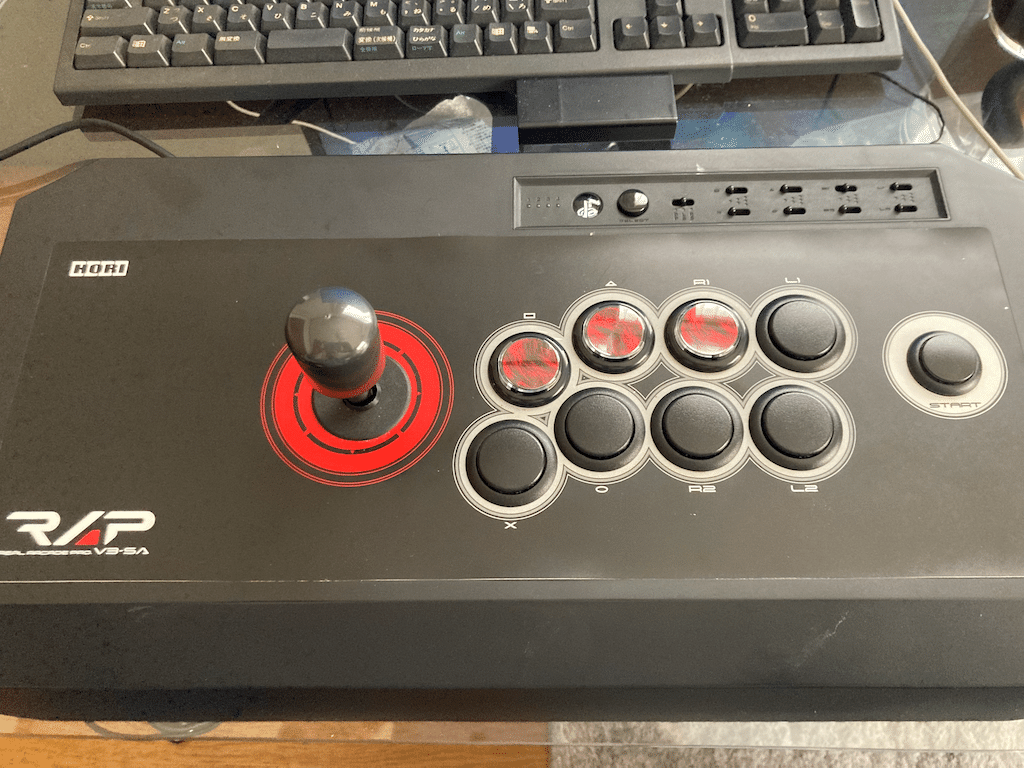 リアルアーケードPro（V3-SA）のスティックとボタンをセイミツ化