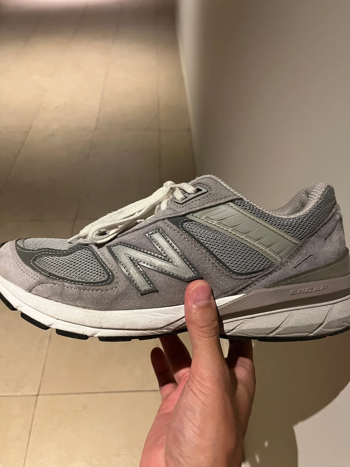 別売りインソール付き ニューバランス990v5