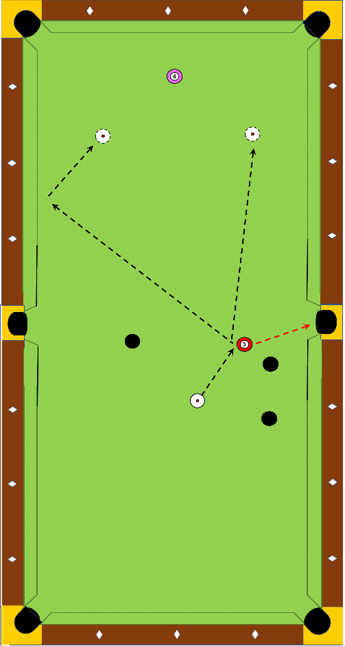 63 配置・取り方の備忘録②｜chikky_billiard