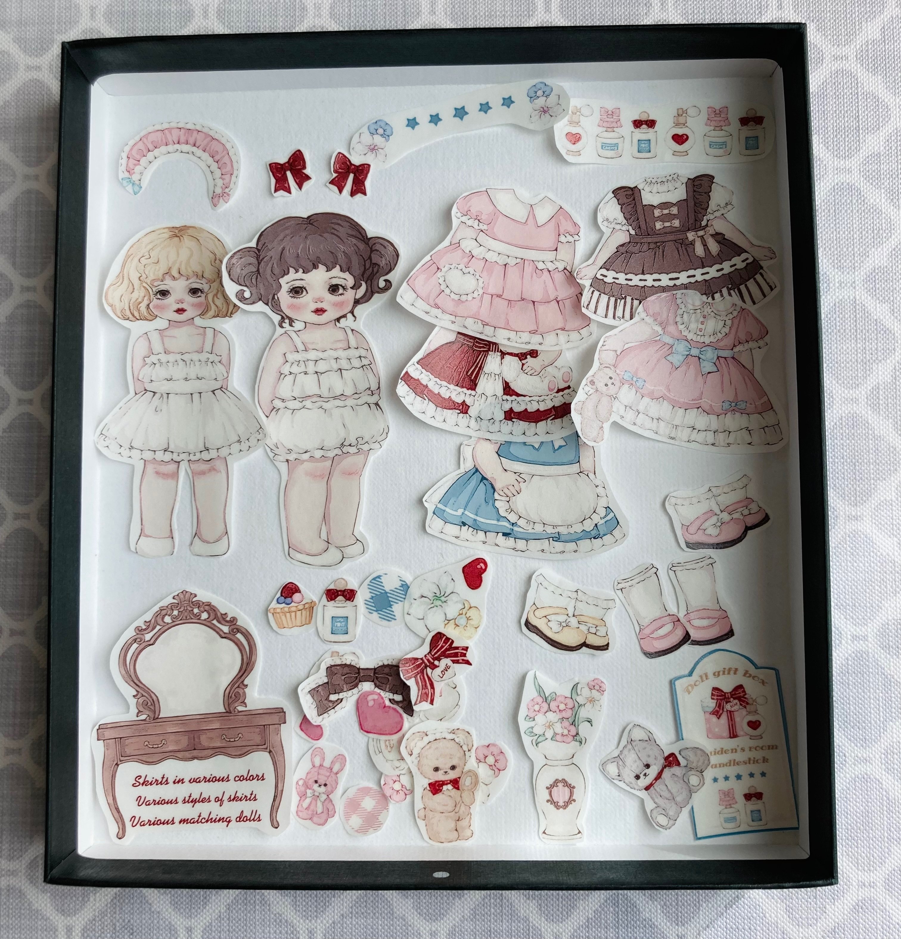 着せ替えできるお人形マスキングテープを購入｜すま