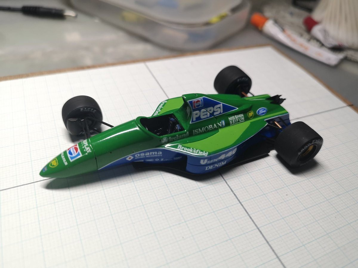 TAMEO TMK150 1/43 JORDAN191 JAPANESE G.P. 1991｜n_mansell
