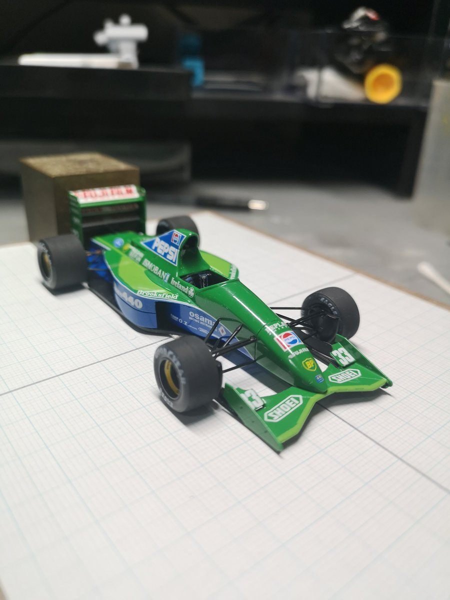 TAMEO TMK150 1/43 JORDAN191 JAPANESE G.P. 1991｜n_mansell