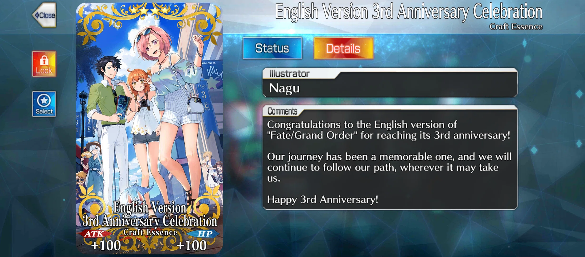 FGO Fate/GrandOrder 英語 チラシ パンフレット FGO Fate/GrandOrder